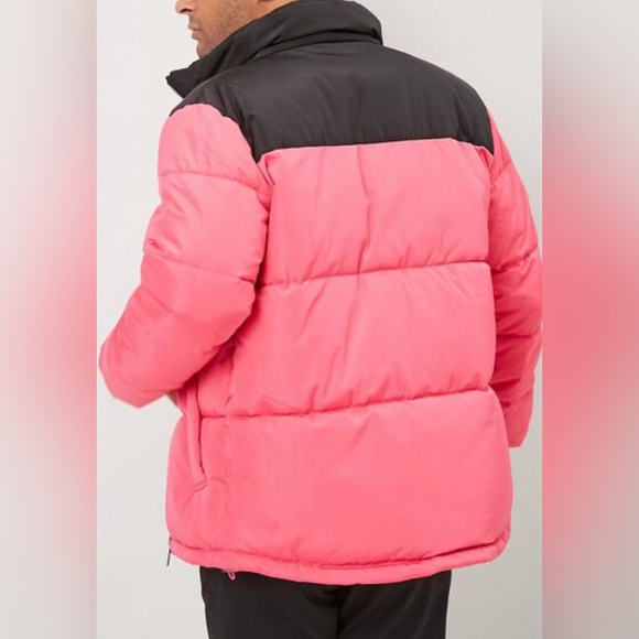 Colorblock Puffer Jacket - Picture 2 of 3